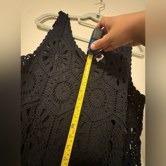 Charlie B Crochet Midi Shift Dress - Picture 4 of 5